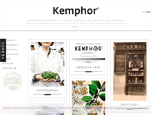 Tablet Screenshot of kemphor.com